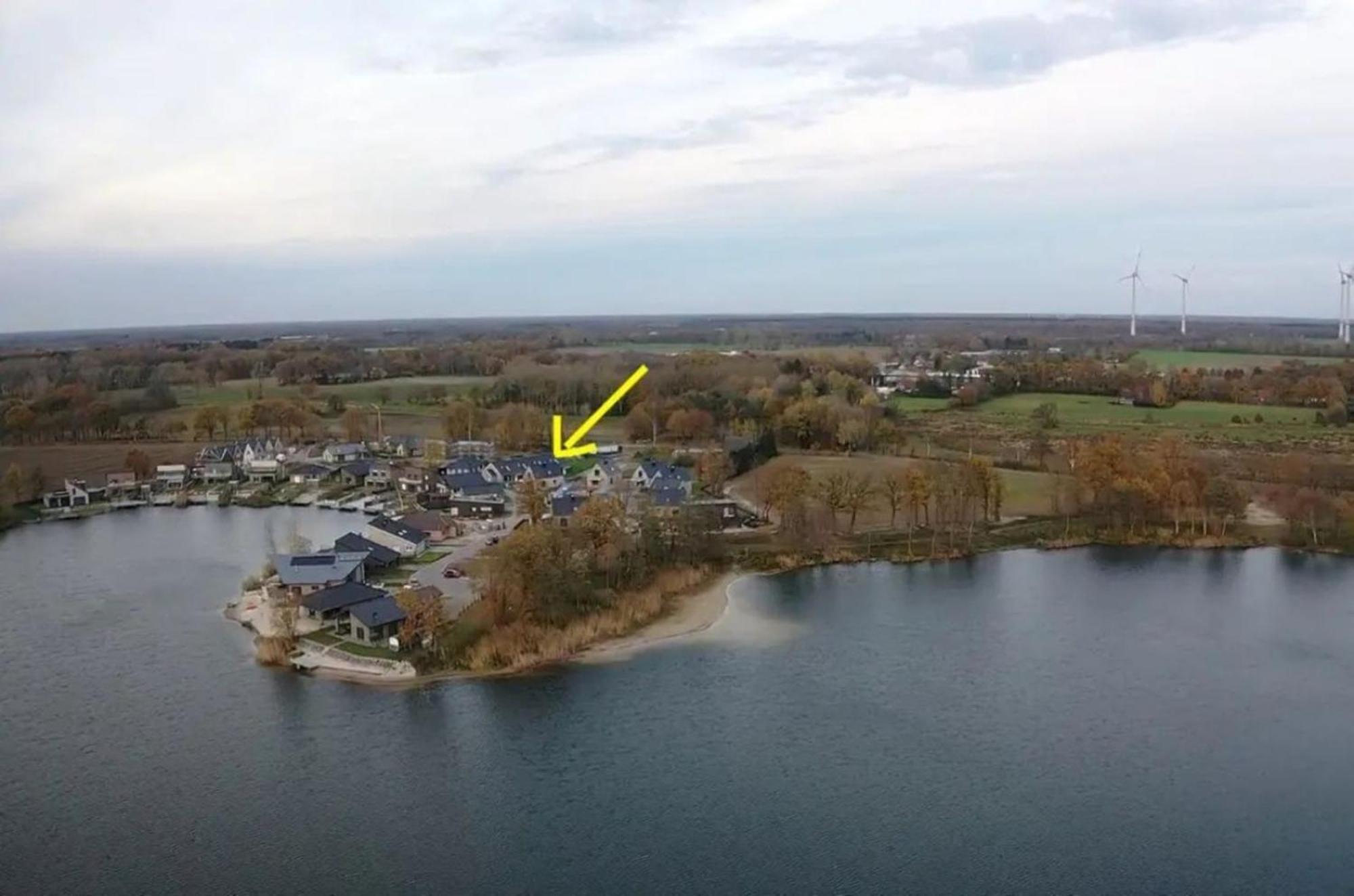 Ferienwohnung Sonnenstrahl Am Harkebruegger See Mit Sauna Barssel  المظهر الخارجي الصورة