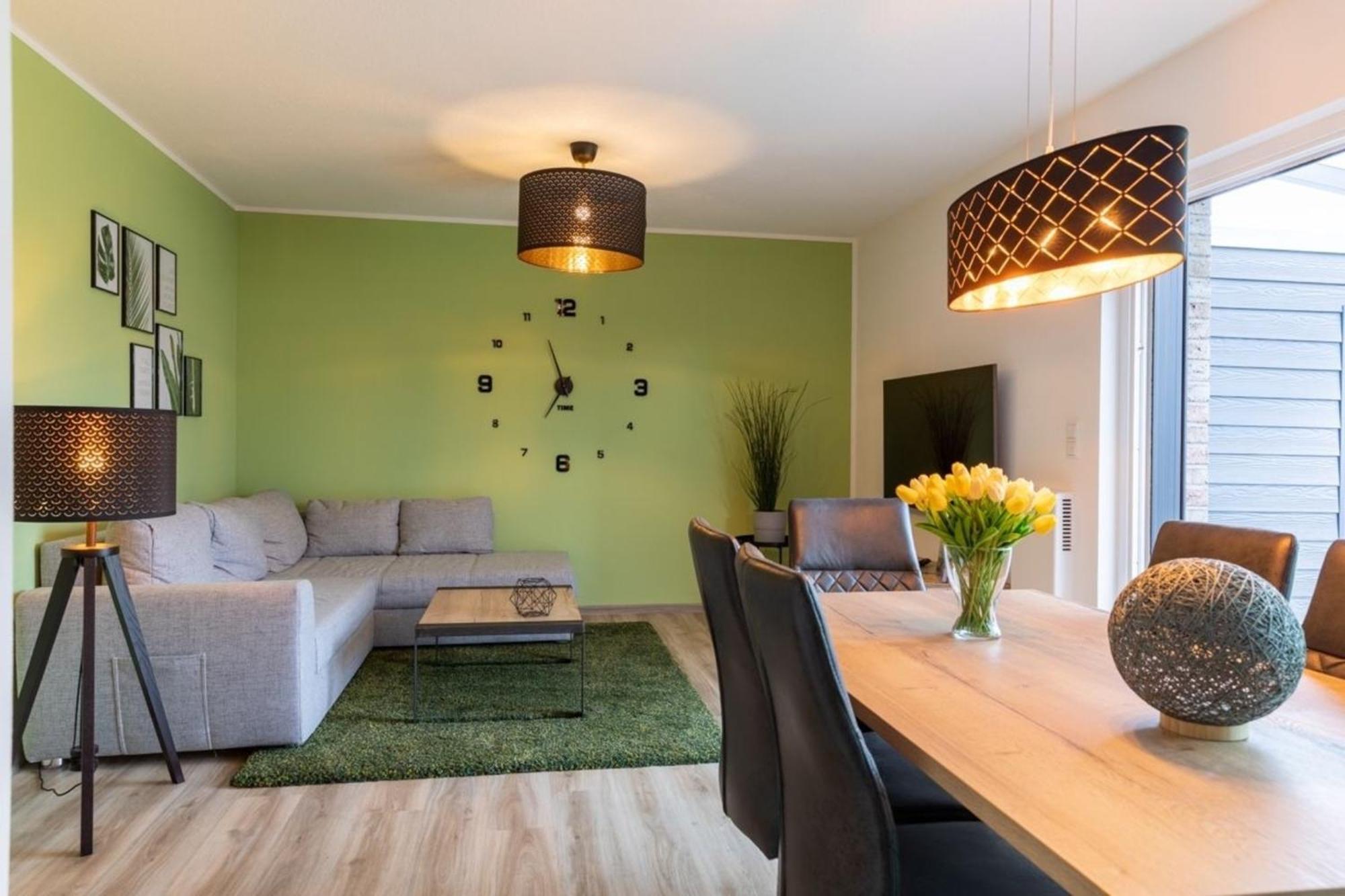 Ferienwohnung Sonnenstrahl Am Harkebruegger See Mit Sauna Barssel  المظهر الخارجي الصورة